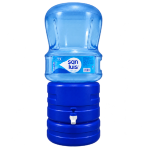 Kit bidon san luis con dispensador azul